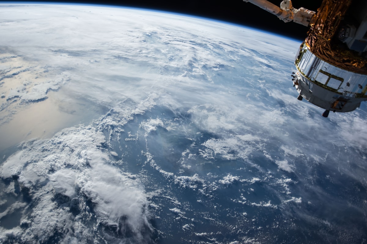 Satellite view of Earth from orbit — Inside Earth maps frontier basins remotely before any field survey